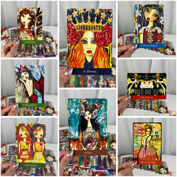 💋 Alana Fairchild Love Your Inner Goddess Oracle Card Deck & Guidebook Box Set - Picture 14 of 16